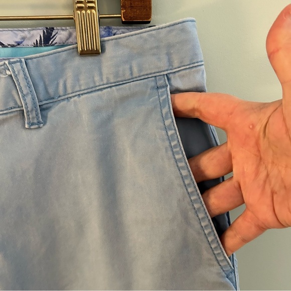 Tommy Bahama Port Side Blue Boracay 9” Shorts. Size 34. - Picture 3 of 12